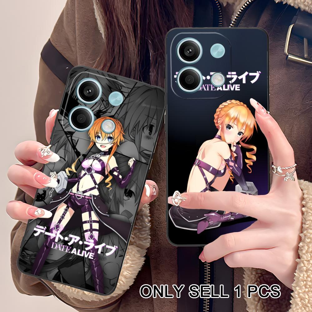 Date a Live Yamai Kaguya Matte Mobile Phone Case for POCO F8 F7 F6 F5 F4 F3 F2 Pro GT C75 C71 C65 C61 C40 Pro Ultra Colorful