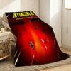 Cartoon I-Invincible-S Blanket 3D Flannel Blanket Soft Throw Art For Home Decor Bedroom Sofa Naps Picnic Birthday Present Gifts