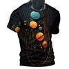 Abstract Lines 3D Print Men's T-Shirt Summer Oversized Casual Short Sleeve T-Shirts Fashion Harajuku Streetwear O-Neck Tops