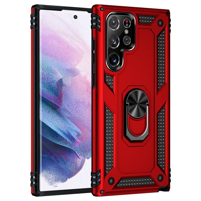 Für Samsung Galaxy S23 Ultra Plus Hülle Luxus Militärische Stoßfeste Panzerung 360 Ringabdeckung Für Galaxy S 23 Ultra Plus S23Ultra S23Plus Handyhüllen