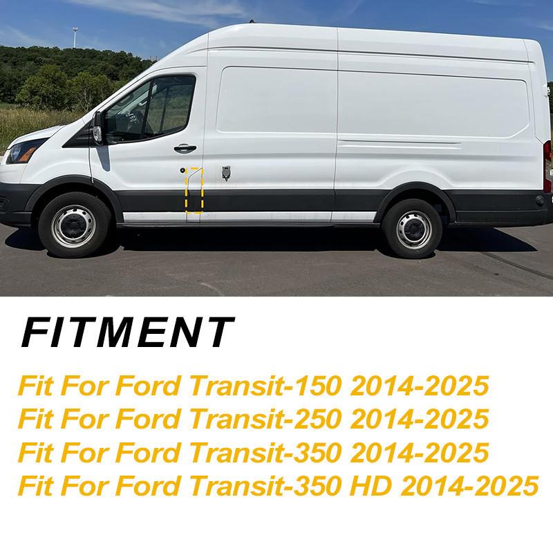 Fuel Filler Housing Door + Gas Cap Cover Fit for Ford Transit-150 2014-2025 CK4Z-5427936-J; CK4Z5427936A