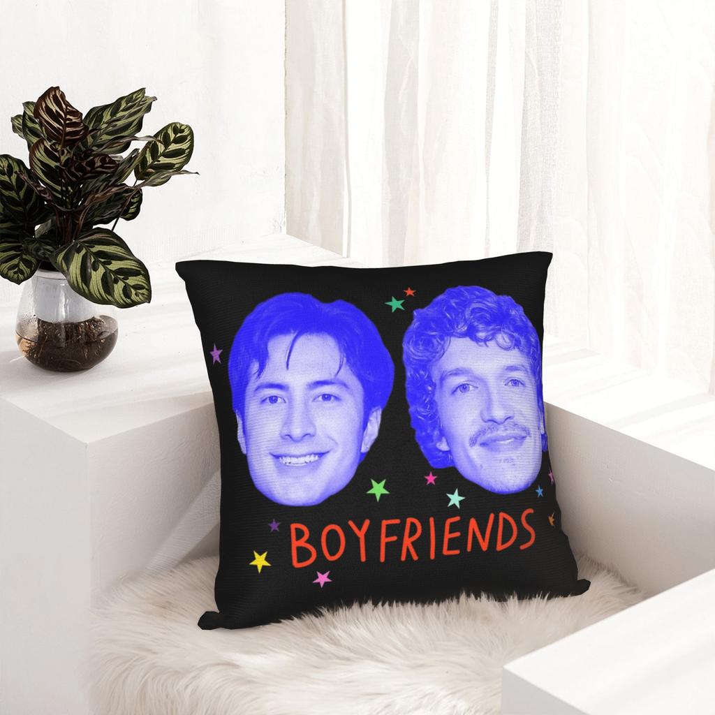 Connor Storrie And Hudson Williams Pillowcase Printed Polyester Cushion Cover Gift Heated Rivalry Throw Pillow Case Cover Home