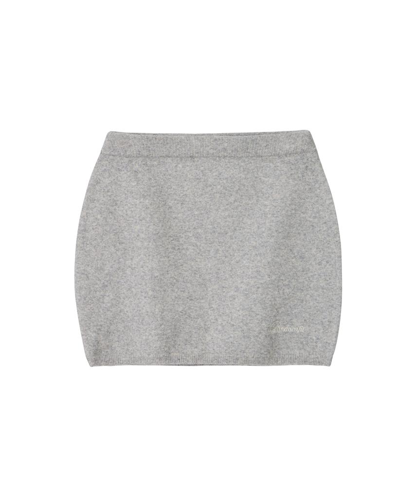 Pandora Fit Arin Line Skirt (Melange Gray)