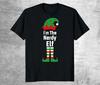 I'm The Nerdy Elf T-Shirt Family Matching Christmas T-Shirt