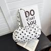 Yogodlns Eenvoudige Stippen Tote Bag Lichtgewicht Nylon Handtas Dames Casual Werk Schoudertas Grote Capaciteit Sport Opvouwbare Opbergtas
