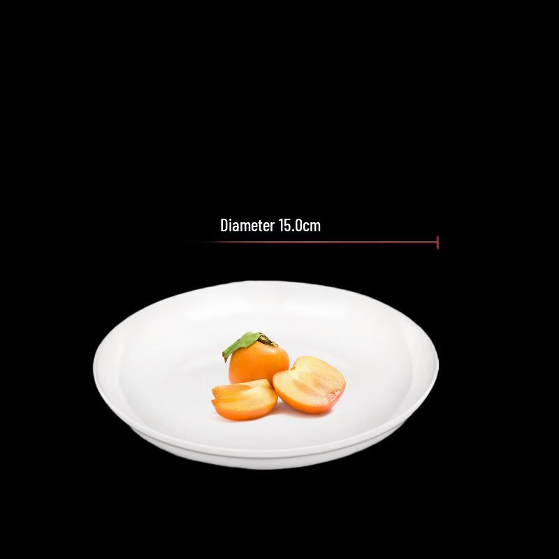 DM Melamine Imitation Porcelain 6-inch Deep Dish Plate