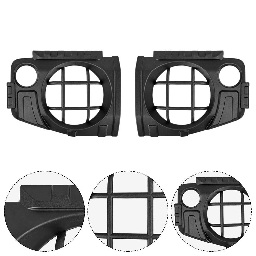 2Pcs Car Front Headlight Cover Accessories for SUZUKI Jimny JB64 JB74W 2019-2024 Modified Headlight Protective Cover