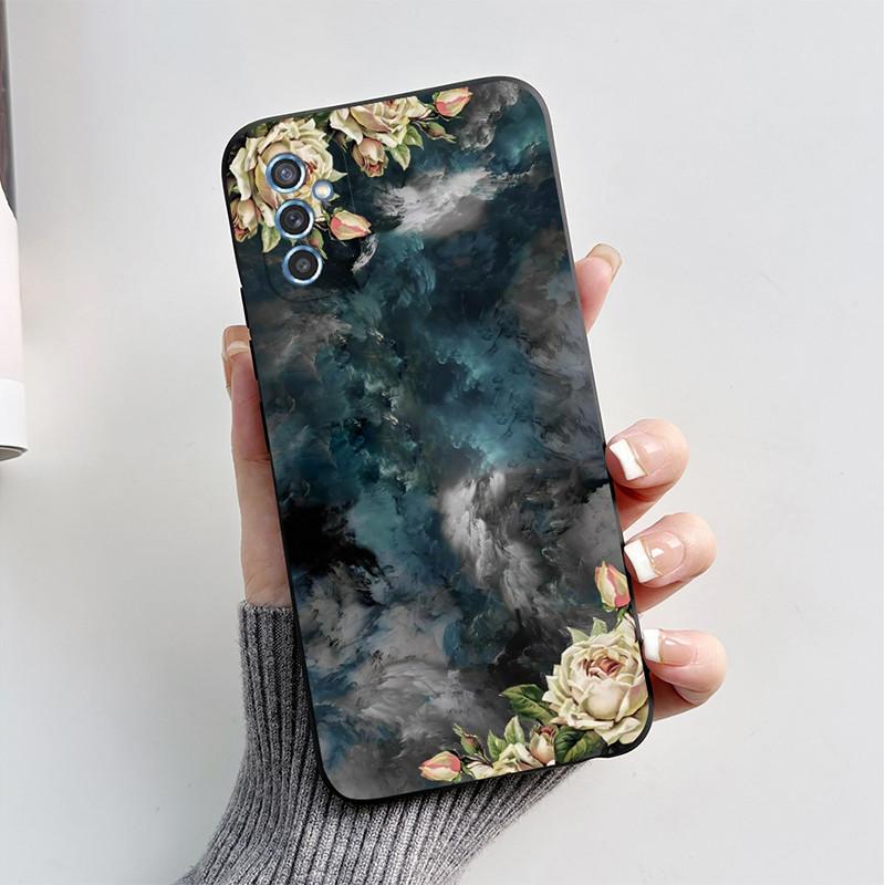 For Samsung Galaxy M52 5G Case Galaxy M23 Cute Cartoon Soft Silicone Phone Cases For Samsung M52 M23 Cover M52 5G Fundas Bumper