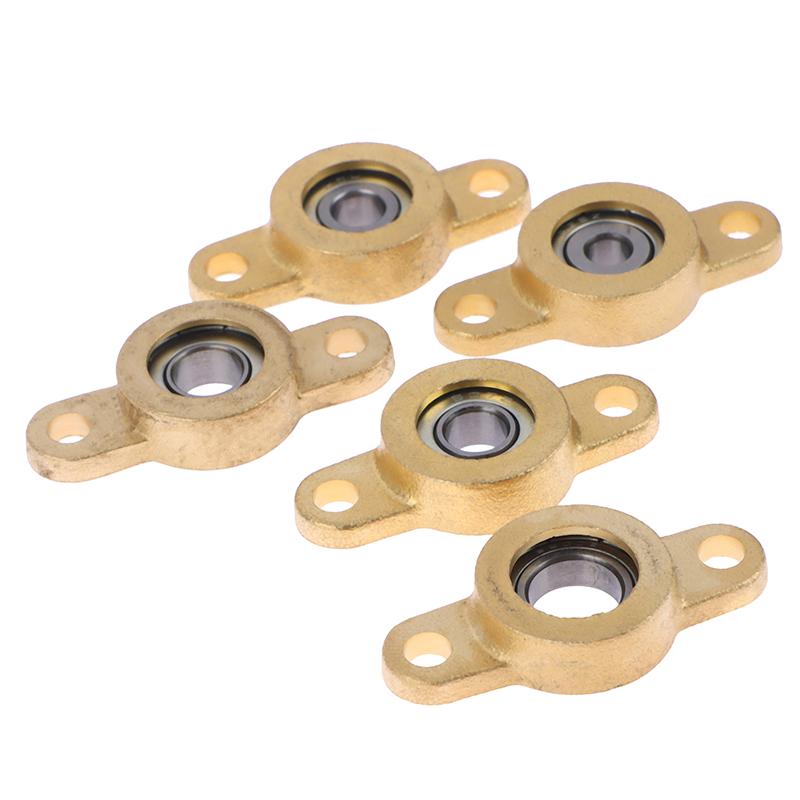1Pc 5/6/8/10Mm Caliber Zinc Alloy Bearing Kfl05 Kfl06 Kfl07 Kfl08 Kfl10 Flange Bearing With Pillow Block