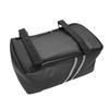 Bike Rack Rear Carrier Bag Trunk Bag PU Leather Waterproof 8L Large Capacity Storage Luggage