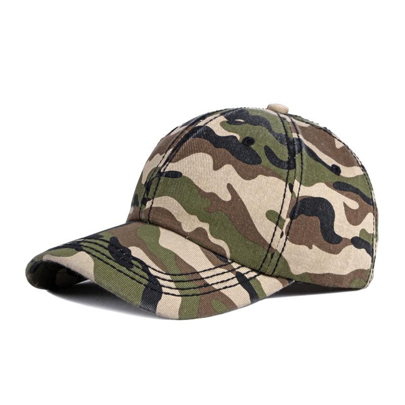 Uomo Donna Cotone Berretto Mimetico Outdoor Alpinismo Viaggio Protezione Solare Cappello da Sole Sportivo Berretto da Baseball