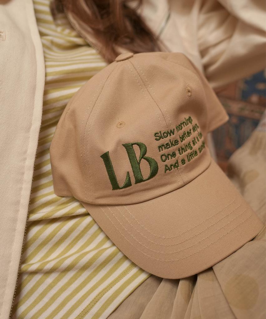 Lenibi Slow Morning Ball Cap Beige