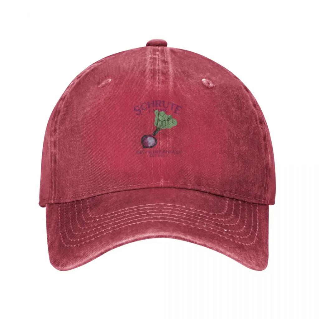 Schrute Farms Bed and Breakfast Art  Eyesasdaggers Baseball Cap Luxury Cap Funny Hats Hiking Hat Trucker Hats For Unisex Womens