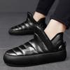 Fashion Winter Men Waterproof Ankle Boots Snow Outdoor Warm Cotton Keep Warm Sandproof Shoes Plush Casual Plus Sneakers Men's Work Boots