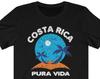 Costa Rica Pura Vida Shirt ~ Costa Rica Beach ~ Costa Rica Vacation ~ Costa Rica Souvenir T-Shirt Unisex ~ Rain Forest ~ Surf Shirt ~ Family