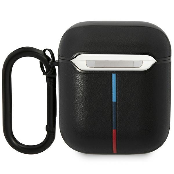 Etui do AirPods 1 BMW Skórzane Curved Line Czarne
