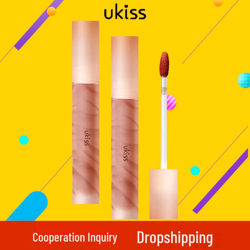 Ukiss Water Lip Dew W12: Moisturizing Lipstick & Lip Gloss for a Natural, Student-Friendly Look