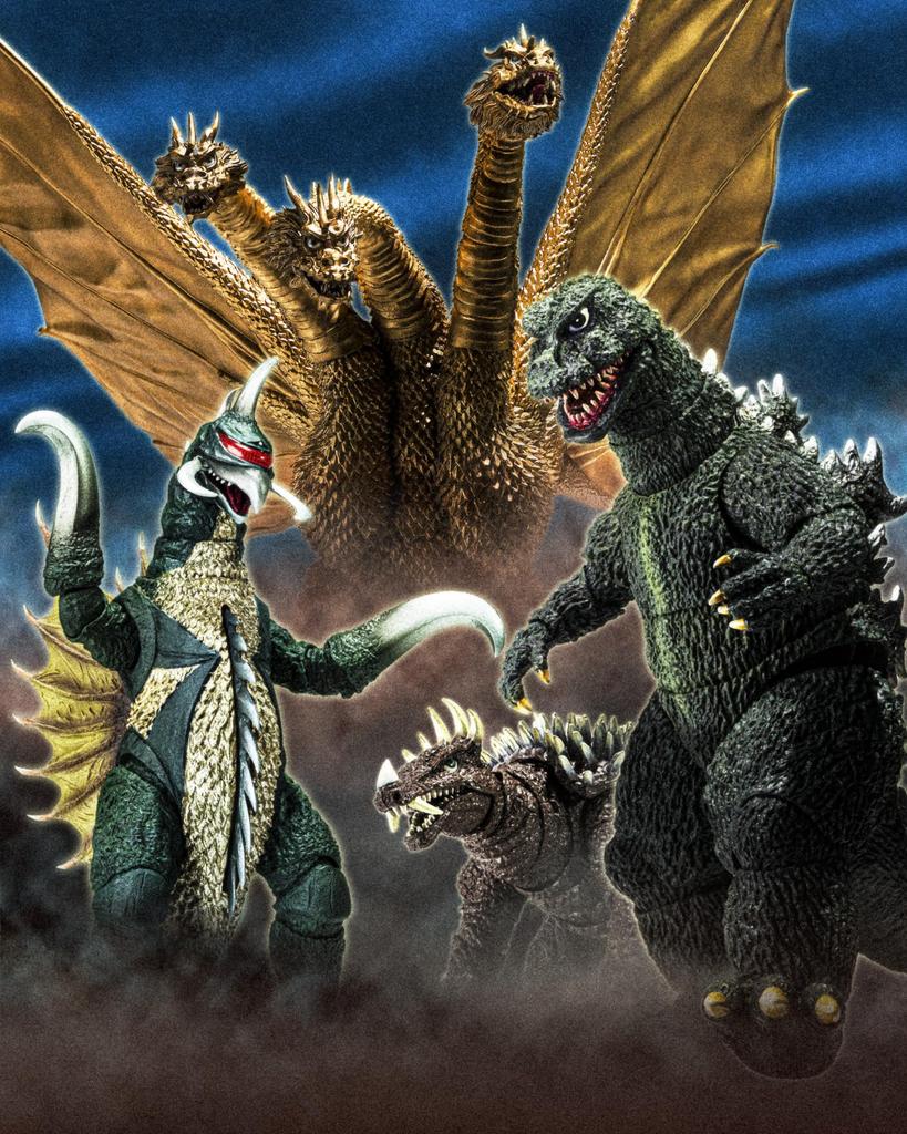 TAMASHII NATIONS Godzilla King Ghidorah Action Figure [1972] S.H.MonsterArts