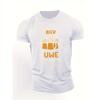European Size Reicht Mir Das Bier Uwe Crinkle Plus Size Men's T-Shirt, PLUS SIZE
