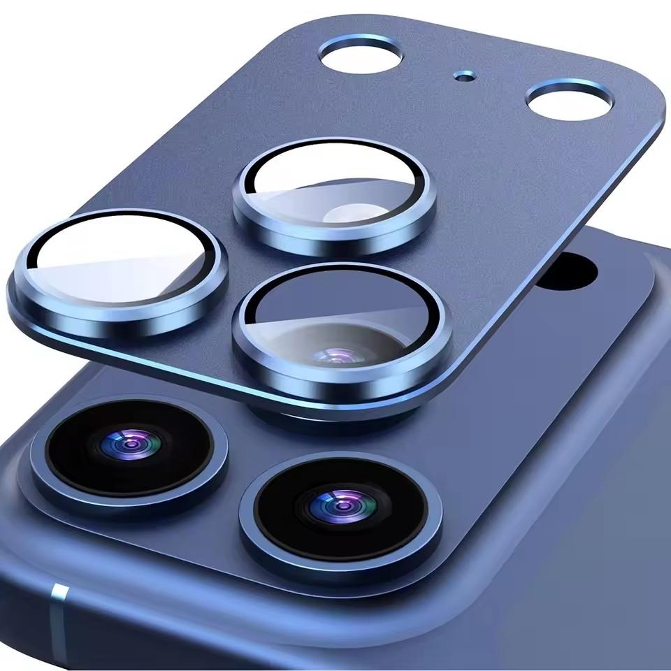 1PCS Protective Film For iPhone 17 Pro Max/iPhone 17 Pro/17 Air Full Coverage Ultra-Thin Camera Lens Protector Metal Frame New
