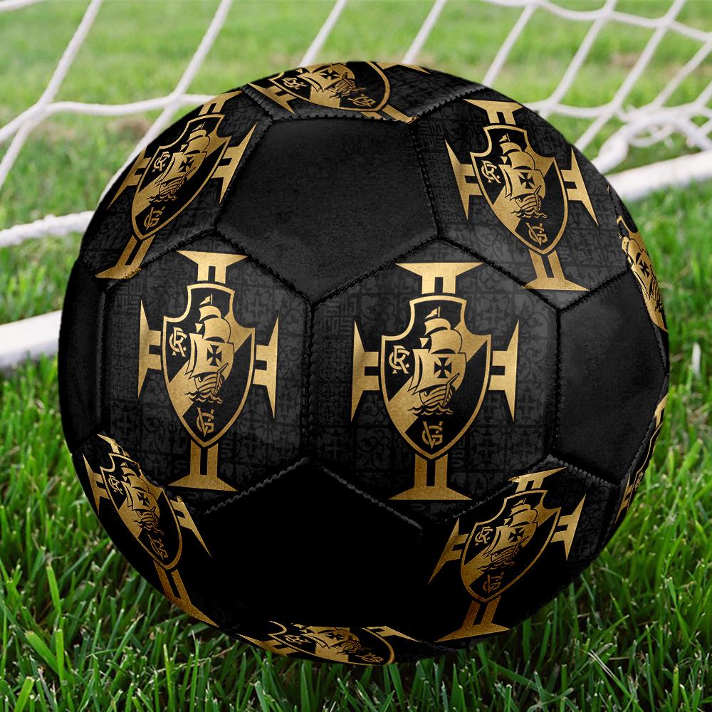 Balón de Fútbol CR Vasco da Gama, colorido, apto para todas las edades, cosido a máquina, material de PVC, calidad de competición, duradero y de alto rebote