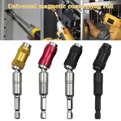 WCIC New Drill Screwdriver Bit Magnetic Ring Hex Tool 1/4 Inch Quick Exchange Holder Extension Hand Tool