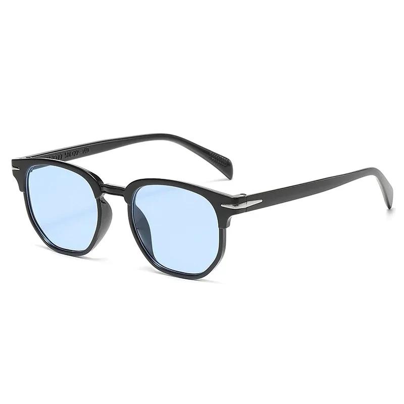 Protective Glasses Fashion Large Frame Sunglasses Women Men Personality Chain Leg Design Sun Glasses Retro Eyeglasses UV400