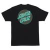 Santa Cruz Skateboards Shirt Other Dot Black/Brown/Teal