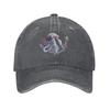 Octopus Denim Fabric Cap Casual Baseball Caps Adjustable Hat Summer Unisex Baseball Hats