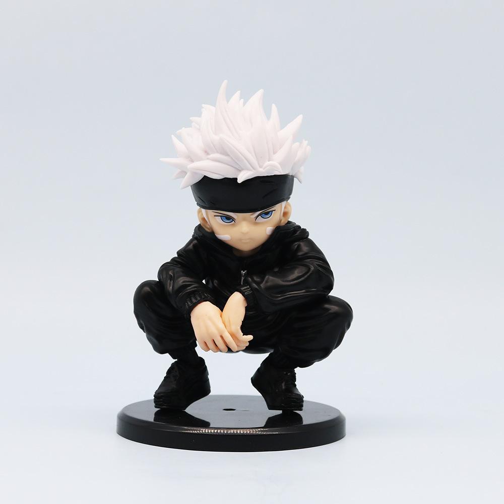 One Piece Q-Version Figur Niedlich Nika Luffy Zoro Sanji Yamato Modell Statue Anime Sammlerstück