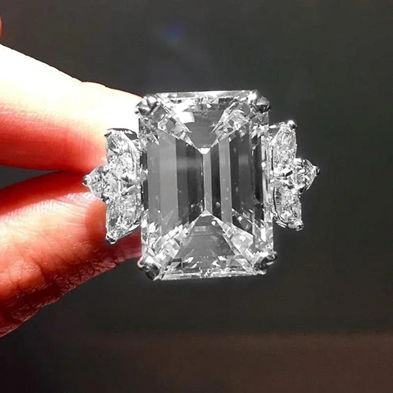 Anelli da Donna Stile Novelty per Festa Zirconia Cubica Trasparente Dito di Signora Temperamento Gioielli di Moda Nuovi Arrivi