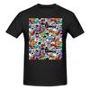 Graffiti Art Character Print T-shirt