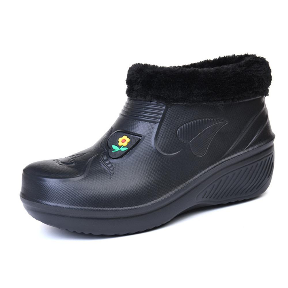 **Men Women EVA Waterproof Winter Snow Boots Warm Anti Slip Work Shoes Cold Resistant Outdoor**