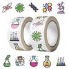 Playful Chemicals Reaction Stickers For Scrapbook Journaling PVC Material Decorative Art With Strong Adhesive Backing