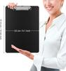 10 Pack Heavy Duty Aluminum Clipboards , A4 Letter Sizer Document Holder with Low Profile Clip, Suitable for School, Office