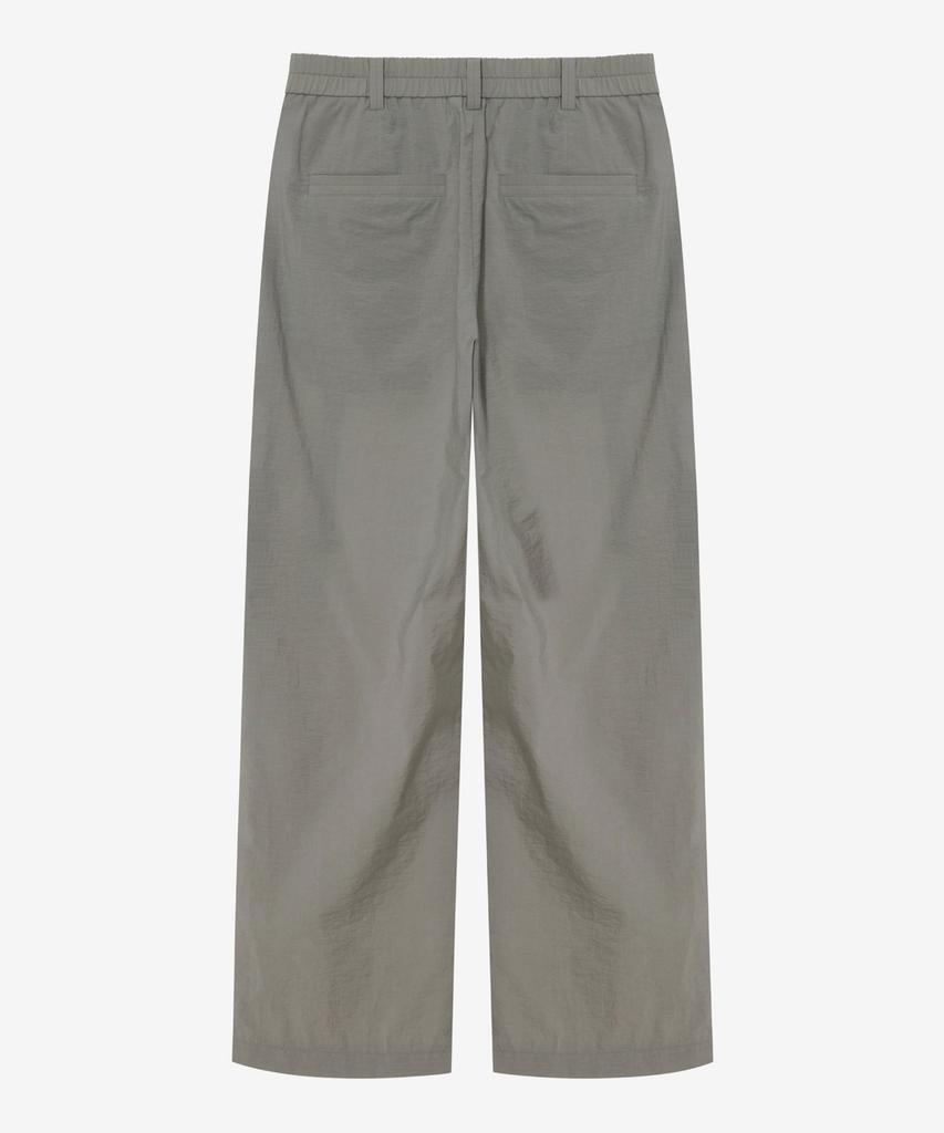 MINDBRIDGE [Couture] Wide Single-Pleat Full Elastic Waist Pants - 2 Colors