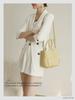 Women's Genuine Leather Hand-Woven Tote - 2022 New Large Capacity, Light Luxury Style