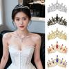Baroque Crystal Tiara Alloy Prom Dress Jewelry Vintage Bridal Headband Birthday Gift