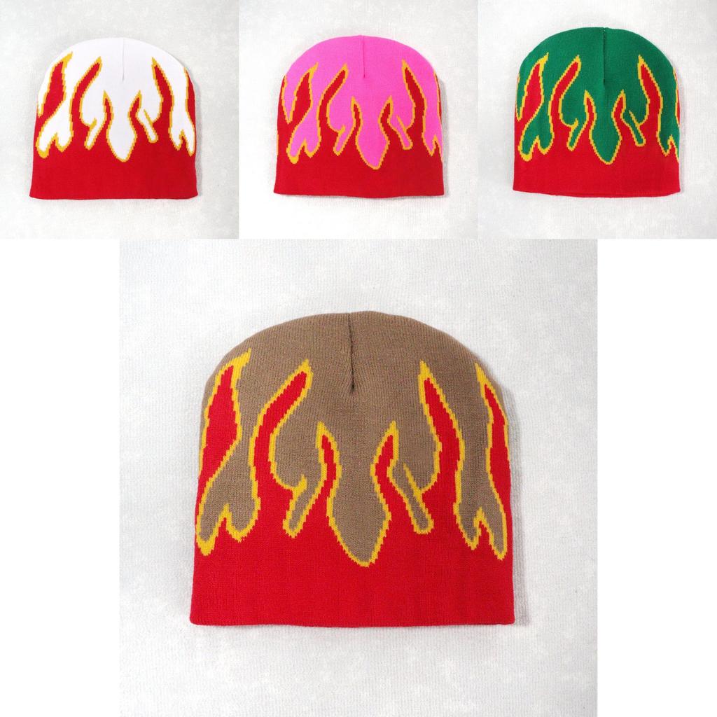 Gorro de Tricô Para Outono Com Tecido Acrílico e Aquecimento Térmico Para Estilo Urbano Casual