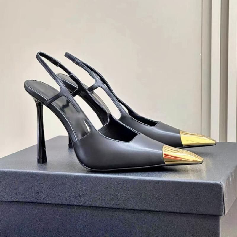 2025 Summer Brand Women's High Heels, Fashionable Ladies' Elegant Outdoor Dress Sandals, Party High Heels Luxury Sandals