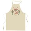 Kitchen Apron - Maelle Life Is Prettier - Breton Print - Thick Resistant Cotton - Printed In France