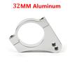 1X 32mm Universal Steering Damper Fork Bracket Reduce Lever Vibration Aluminium