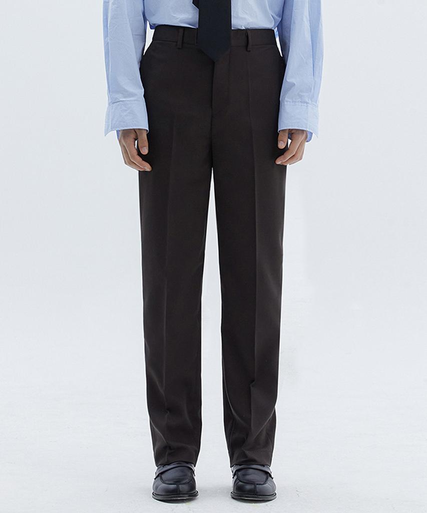 TRIP LE SENS Custom Formal Straight Slacks_Gray
