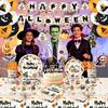 Ghost Halloween Party Supplies Decor Set For Spooky Celebration