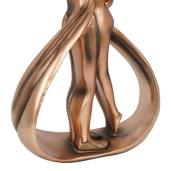 Couple Art Sculpture Kiss Statues Exquisite Artistic Romantic Couples Desktop Ornament Home Decor