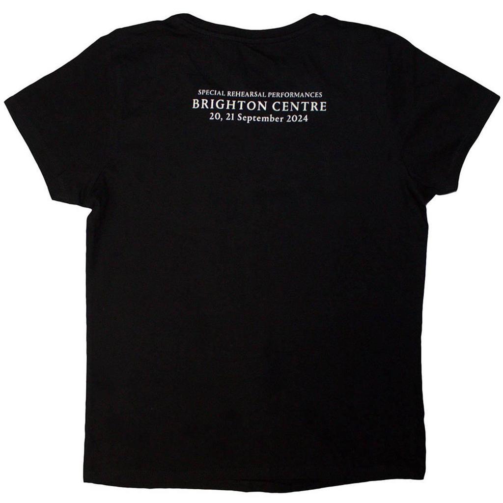 T-shirt con stampa posteriore Brighton Luck & Strange di David Gilmour da donna/signora