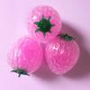 Grape Strawberry Fruit Squeeze Toy Colorful TPR Stress Relief Balls Soft Fidget for Kids Adults Portable Decompression Gadget for Anxiety Party Favors