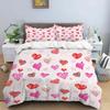 Cartoon Love HD Print Bedding Sett Children King Size Bedding Set Boy Girl's Bed Double Bed Duvet Covers Pillowcase Bedding Se