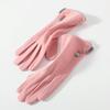 Cycling Gloves for Women  New Winter Thermal Insulated Korean Style Outdoor Sport Windproof Touchscreen High Quality
