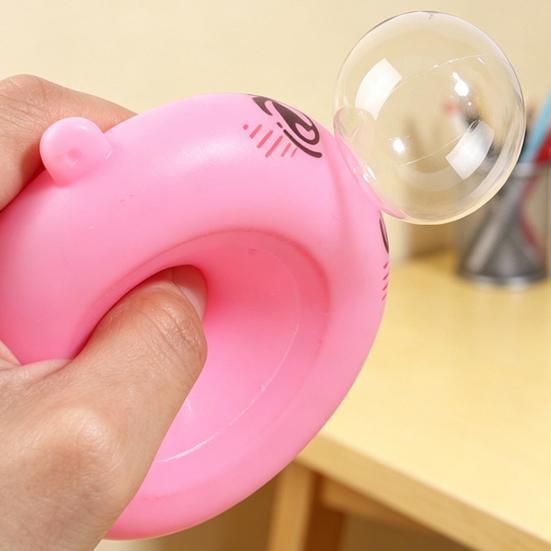 Yousheng 1/3/5Pcs Cartoon Expression Bubble Dumpling Toy Stress Relief Relaxation Steamed Bun Squeeze Toy Focus Aid Spitting Bubble Bun Fidget